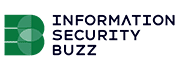 Logo von Information Security Buzz mit den Initialen 'ISB' in einem geometrischen Design in Grün und Blau, gefolgt vom Text 'INFORMATION SECURITY BUZZ' in fetten Großbuchstaben.